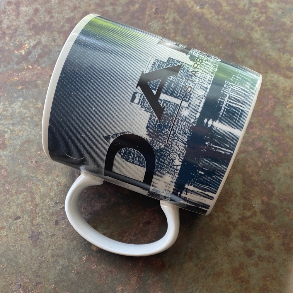 Starbucks Barista Skyline Series Collectible Mug—Dallas—Series One 2002 VTG